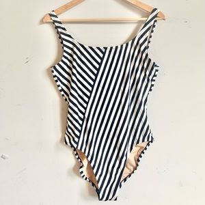 J. Crew multi direction striped